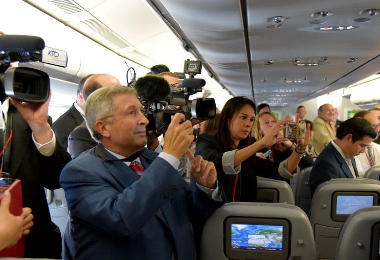El papa Francisco dio un mensaje a los periodistas en el avión