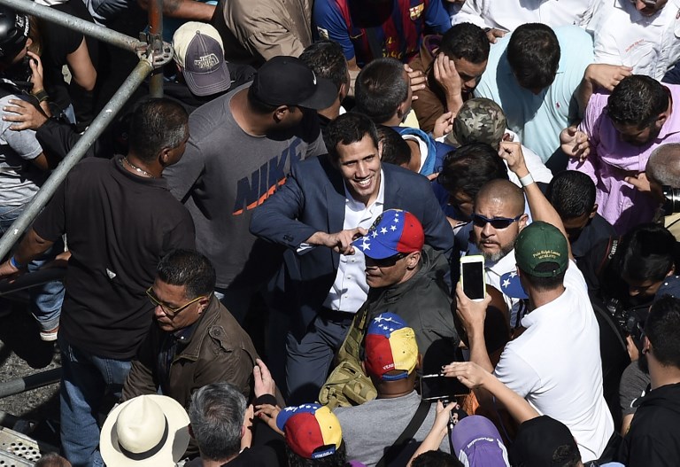 Guaidó anuncia marcha en Venezuela el 12 de febrero