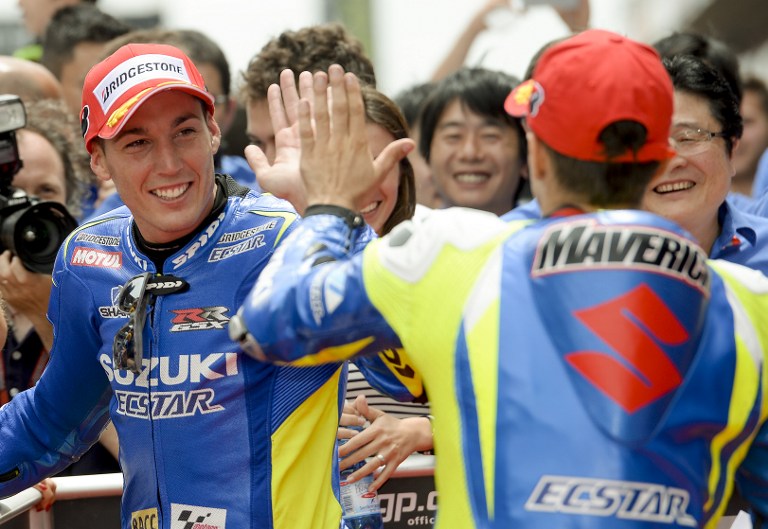 'Pole' para Aleix Espargaró en Cataluña, doblete de Suzuki