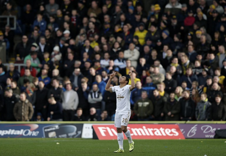 (VIDEO) El golazo de Jefferson Montero no evitó la derrota del Swansea