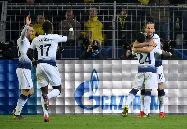 Tottenham pasó a cuartos de final de Champions League