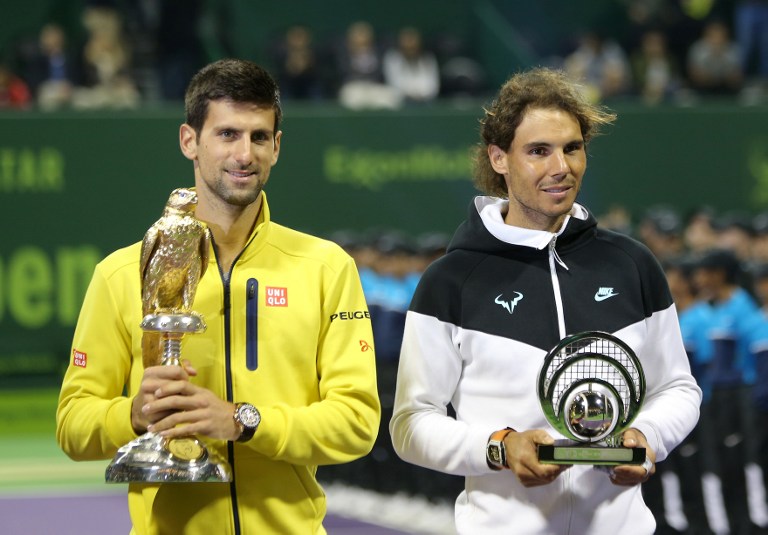 Djokovic fulmina a Nadal en la final de Doha