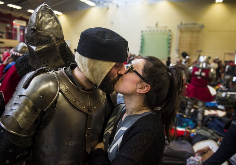 El combate medieval, entre amor por la historia y gusto por la pelea
