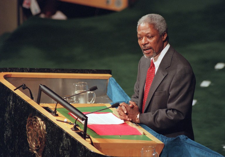 Muere Kofi Annan, exsecretario general de la ONU y Nobel de la Paz
