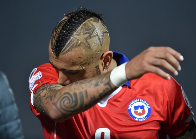 Arturo Vidal sigue inamovible como máximo goleador de la Copa América-2015