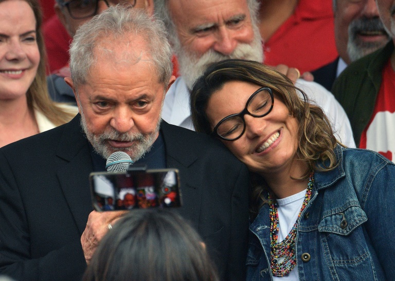 &quot;Janja&quot;, la novia de Lula que lo esperó a su salida de prisión