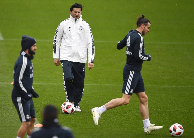Solari dirige su primer entrenamiento con Real Madrid