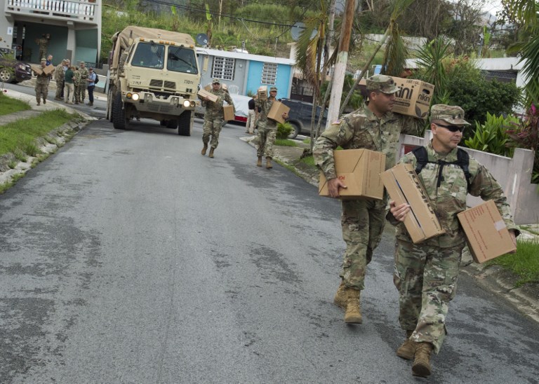 Puerto Rico: Fin al toque de queda impuesto tras el paso del huracán María
