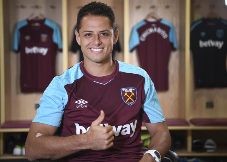 West Ham le da la bienvenida a &#039;Chicharito&#039; Hernández