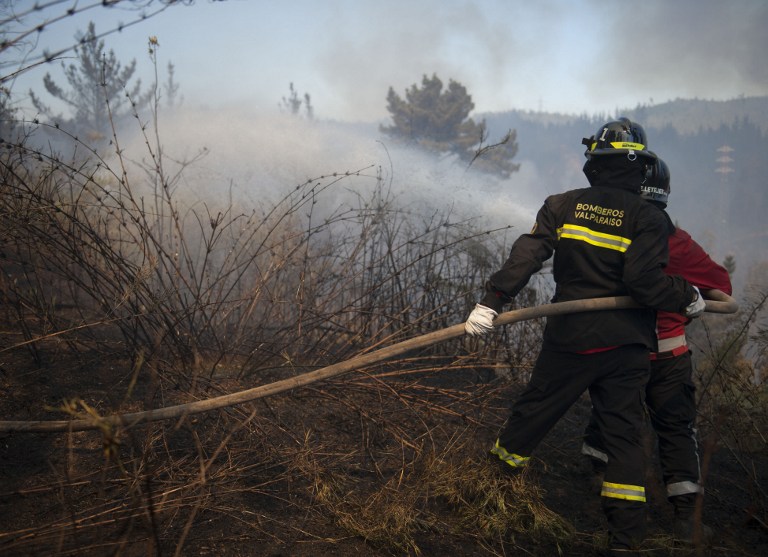 Chile levanta estado de emergencia por incendio en Valparaíso