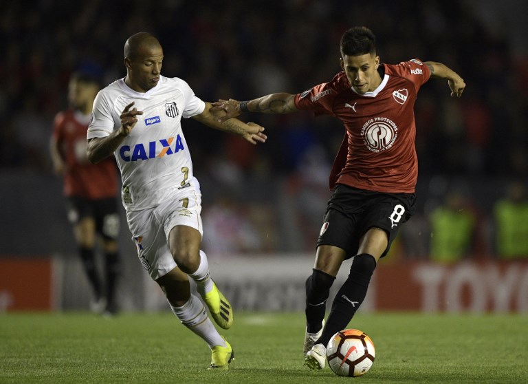 Conmebol le da el triunfo a Independiente tras su cotejo contra Santos