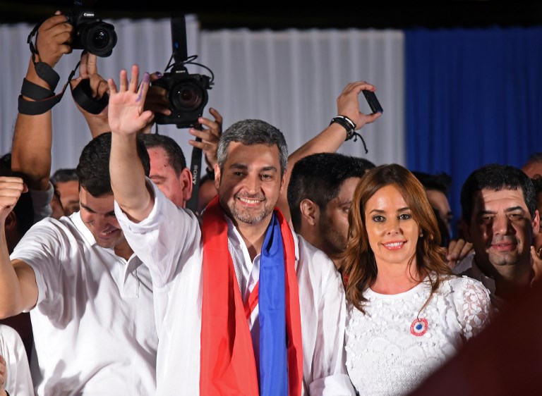 Derechista Mario Abdo ganó presidencia de Paraguay
