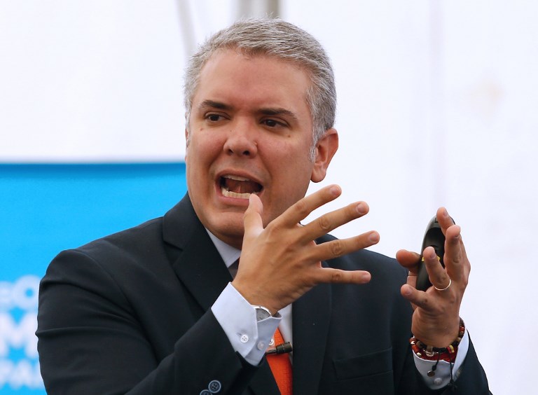 Duque, el turbulento despegue de su gobierno en Colombia
