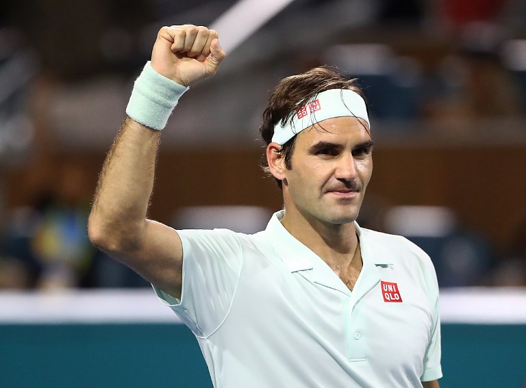 Federer clasifica a semifinales de Masters 1000 de Miami