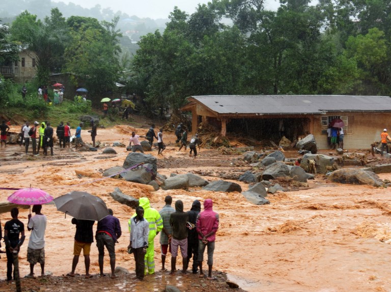 Sierra Leona pide ayuda urgente después de mortíferas inundaciones