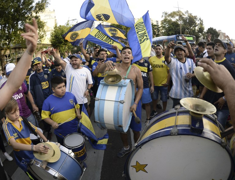 Boca Juniors partió a Madrid con el &#039;banderazo&#039; de sus hinchas