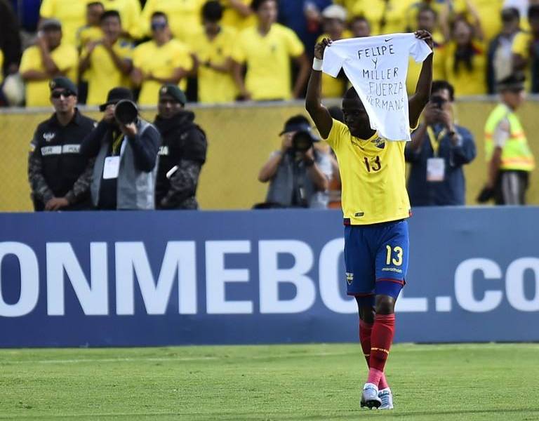 &#039;Felipao&#039; agradeció el gesto de Enner Valencia