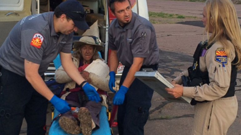 Anciana sobrevive nueve días perdida en un bosque de Arizona