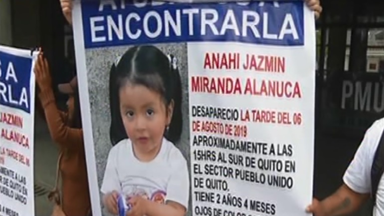 Se cumplen 7 días de la desaparición de Jazmín Miranda