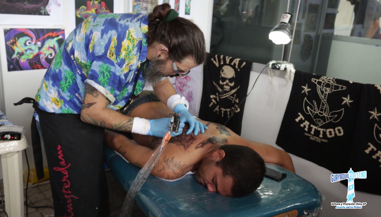 Guayaquil fue casa del primer Festival Internacional de Tatuajes