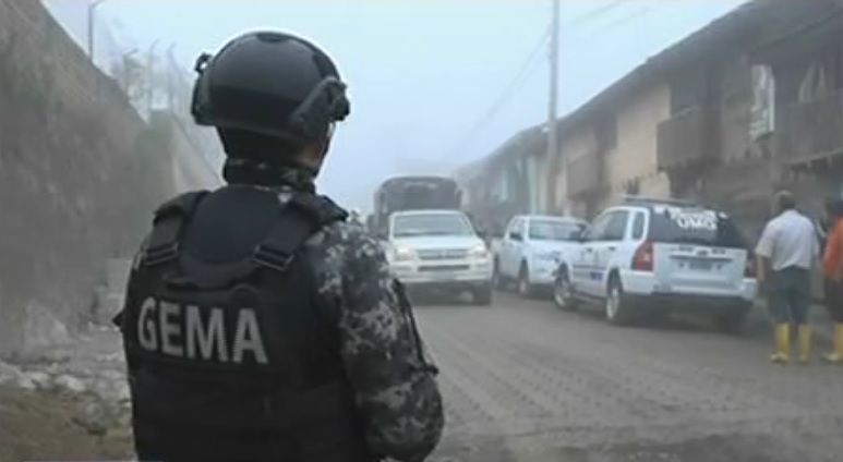 4 heridos tras balacera por minería ilegal en Imbabura