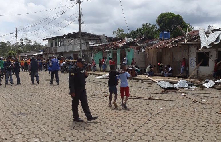 Reconstrucción de casas afectadas por coche bomba en San Lorenzo empezará esta semana