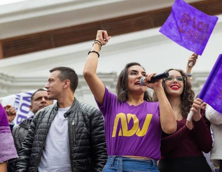 Daniel Noboa y Verónica Abad, el binomio presidencial electo que no aparece junto desde junio