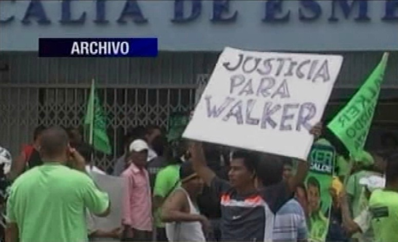 Capturan y trasladan al presunto autor material del asesinato de Walker Vera