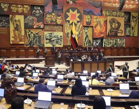 Imagen del Pleno de la Asamblea Nacional que sesionó este 5 de junio de 2025.