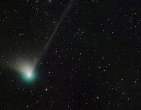 : Imagen del cometa C/2022 E3 (ZTF)