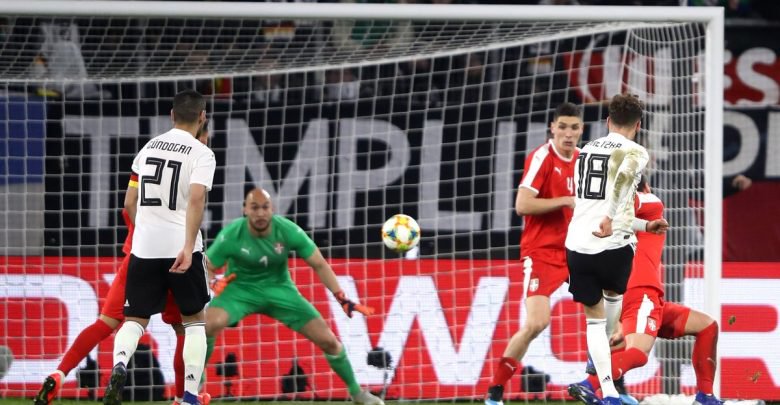 Alemania empató ante Serbia en amistoso FIFA