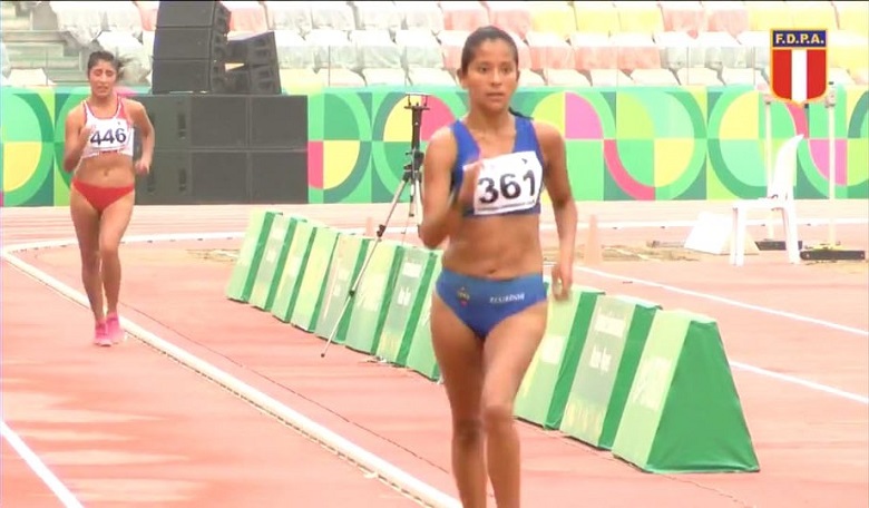 Karla Jaramillo logra oro en marcha para Ecuador