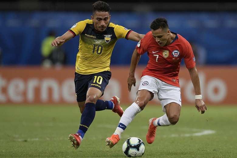 Ecuador no puede ante Chile y cae en Copa América