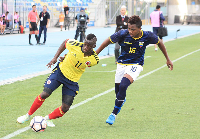 Colombia gana a Ecuador en inicio del hexagonal final del Sudamericano sub-17