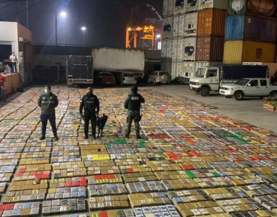 A mediados de febrero, la Policía incautó un cargamento de cocaína que tenía previsto llegar a Bélgica.