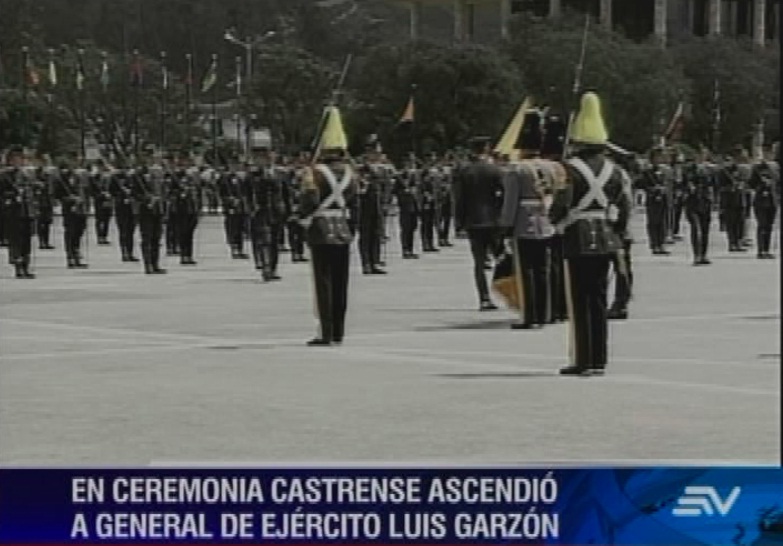 El jefe del Comando Conjunto de las FF.AA. ascendió a general del Ejército
