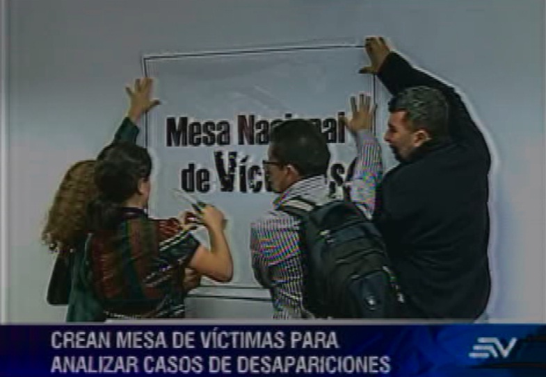 Familiares de víctimas de DDHH desaparecidas crean mesa nacional