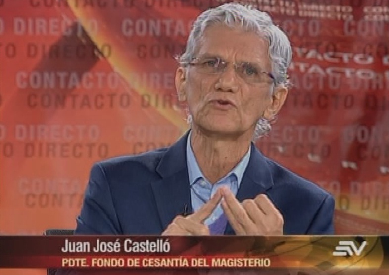 Castelló enfatizó que los maestros se afiliaron voluntariamente al Fondo de Cesantía