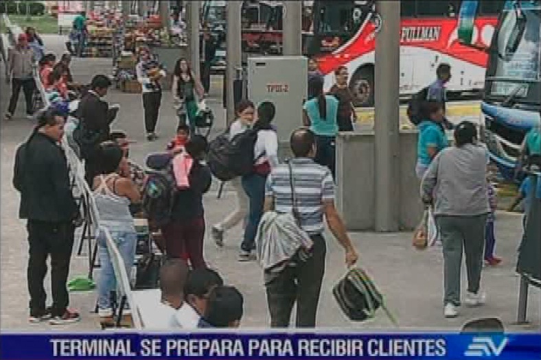 Así comienza el movimiento en las terminales terrestres por Carnaval