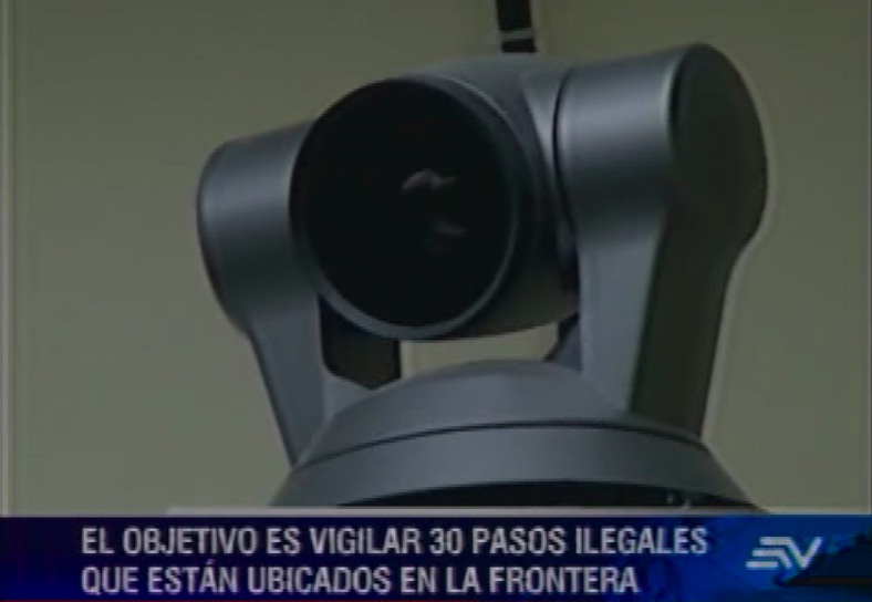 25 cámaras del ECU-911 vigilarán frontera norte de Ecuador