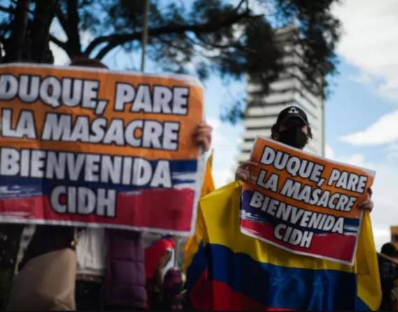Colombia encabeza el ranking de los cinco países latinoamericanos más peligrosos para los activistas de DDHH, según los datos de la CIDH.
