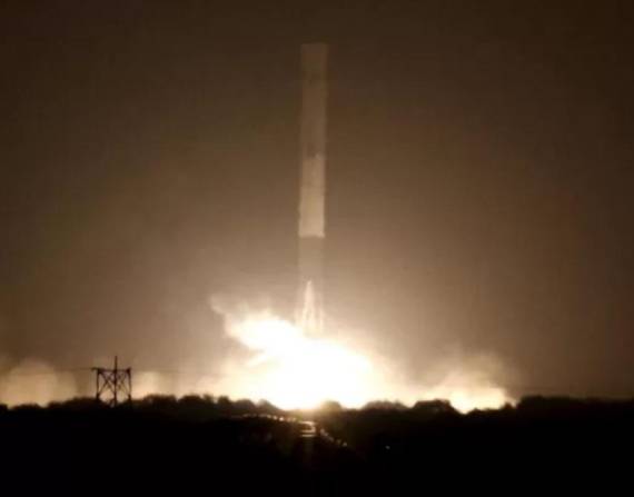 Un cohete Falcon 9 de SpaceX fue lanzado desde Florida en 2015.