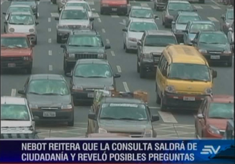 Nebot reitera consulta sobre tránsito y revela posible pregunta