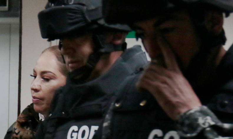 Pamela Martínez será recluida en el Centro de Confianza de Quito