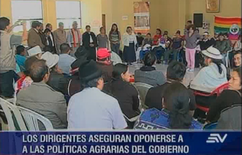 La Conaie se declara en emergencia y ejerce derecho a la resistencia