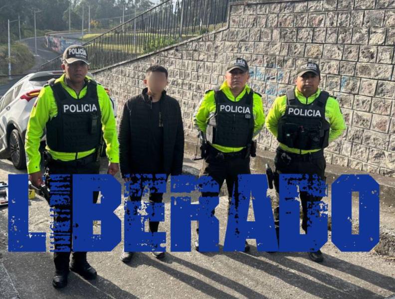 Imagen del ciudadano rescatado.