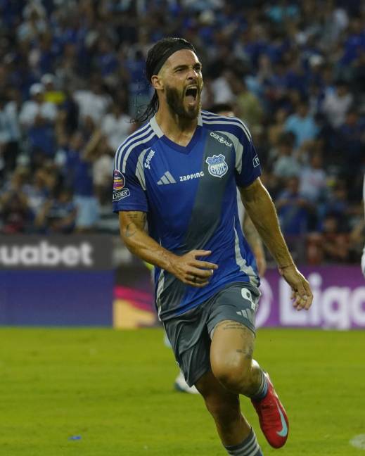Facundo Castelli se va de Emelec, tras acabar su contrato.