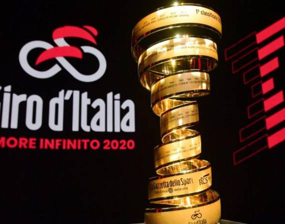 Este domingo 29 de mayo se entrega el trofeo al campeón del Giro de Italia.