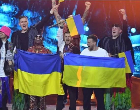 El grupo Kalush Orchestra se impuso en el Festival de la Canción de Eurovisión.
