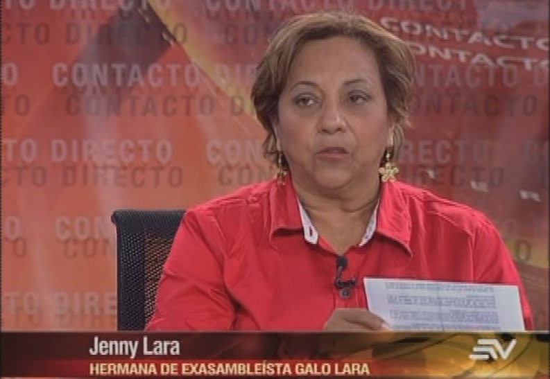 ¿Cuál es la situación de Galo Lara en el centro de rehabilitación de Latacunga?